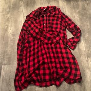 Old Navy Buffalo Plaid Dress